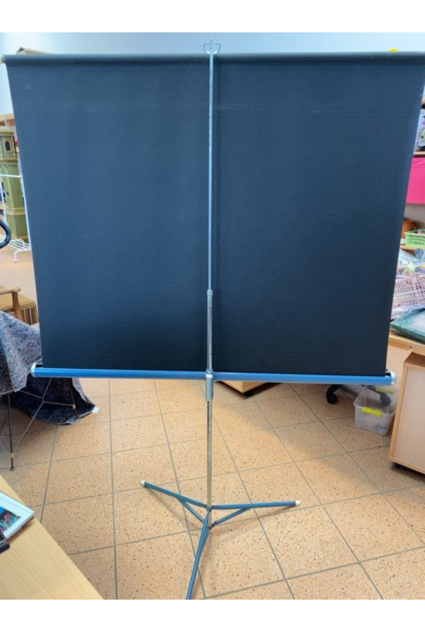 Vintage 1950 Da-lite lærred